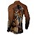Camisa de Caça BRK Dumato Javali Foxhound Marrom com UV50 + - Imagem 4