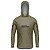 Camisa de Pesca com Capuz BRK Tribal Bege com UV50 + - Imagem 1