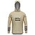 Camisa de Pesca com Capuz BRK Maori Bege com UV50 + - Imagem 1