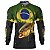 Camisa de  Pesca BRK Dourado Brasil com UV50 + - Imagem 1