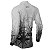 Camisa de Pesca BRK Caiaque Cinza  com UV50 + - Imagem 4