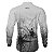 Camisa de Pesca BRK Caiaque Cinza  com UV50 + - Imagem 2
