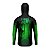 Camisa de Pesca com Capuz BRK Caiaque Verde com UV50 + - Imagem 2