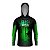 Camisa de Pesca com Capuz BRK Caiaque Verde com UV50 + - Imagem 1