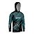 Camisa de Pesca com Capuz BRK Bússola e Linhas com UV50 + - Imagem 3