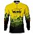 Camisa de Pesca BRK Amarela Amazonas com UV50 + - Imagem 1