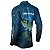 Camisa de Pesca BRK Três Marias Azul com UV50 + - Imagem 4