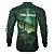 Camisa de Pesca BRK Verde Tucunaré Azul Três Marias com UV50 + - Imagem 2