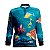 Camisa de Pesca Infantil BRK Animais Marinhos com UV50 + - Imagem 1