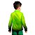 Camisa de Pesca Infantil BRK Verde Limão com UV50 + - Imagem 4