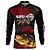 Camisa de Pesca BRK Pescador Rubro Negro 2023 com UV50+ - Imagem 1