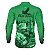 Camisa de Pesca BRK Verde Pantanal com UV50 + - Imagem 2