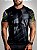 Camiseta Militar BRK Masculina  Caveira Camuflada 9 mm com Proteção Solar UV50+ - Imagem 1