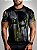 Camiseta Militar BRK Masculina Caveira Punisher Black com Proteção Solar UV50+ - Imagem 1