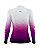 Camisa de Pesca Feminina BRK Branco e Roxo com UV50+ - Imagem 2
