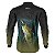 Camisa de Pesca Azul e Preta BRK Tucunaré Azul com Uv50+ - Imagem 3