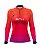 Camisa de Pesca Feminina BRK Rosa Tucunaré Azul com UV50+ - Imagem 1