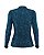 Camisa Feminina BRK Camuflada Azul Jeans com UV50+ - Imagem 2