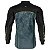 Camisa de Pesca BRK Preta e Azul Camo com Proteção UV50+ - Imagem 2