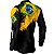 Camisa de Pesca BRK Preto e Amarelo com UV50 + - Imagem 4