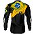 Camisa de Pesca BRK Preto e Amarelo com UV50 + - Imagem 2