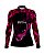 Camisa de Pesca Feminina Preta e Rosa BRK Tucunaré com UV50+ - Imagem 1