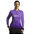 Camisa de Pesca Feminina BRK Fishing Roxo Textura Quadriculada com UV50+ - Imagem 3