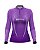 Camisa de Pesca Feminina BRK Fishing Roxo Textura Quadriculada com UV50+ - Imagem 1
