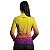 Camisa de Pesca Feminina BRK Fishing Onça Amarelo e Roxo com Proteção UV50+ - Imagem 4