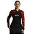 Camisa de Pesca Feminina BRK Preta e Laranja Camuflada com UV50+ - Imagem 3
