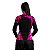 Camisa de Pesca Feminina BRK Preta e Rosa Florida com UV50+ - Imagem 4