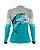 Camisa de Pesca Feminina BRK Azul Tucunaré Azul com UV50+ - Imagem 2