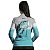 Camisa de Pesca Feminina BRK Azul Tucunaré Azul com UV50+ - Imagem 4