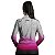 Camisa de Pesca Feminina BRK Branca e Rosa Camuflada com UV50+ - Imagem 4