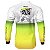 Camisa de Pesca BRK Isca Artificial XRAP Verde e Branca com UV50+ - Imagem 2
