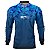 Camisa de Pesca BRK Azul Naval Camuflado com Proteção UV50+ - Imagem 1