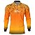 Camisa de Pesca BRK Laranja Camuflado com Proteção UV50+ - Imagem 1