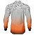 Camisa de Pesca BRK Branca Camuflada e Laranja com Proteção UV50+ - Imagem 2