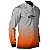 Camisa de Pesca BRK Branca Camuflada e Laranja com Proteção UV50+ - Imagem 3