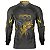 Camisa de Pesca BRK Cinza Tucunaré Vazorelli com UV50+ - Imagem 1