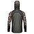 Camisa de Pesca Com Capuz BRK Cinza e Real Tree Camuflado com UV50+ - Imagem 2