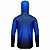 Camisa de Pesca Com Capuz BRK Azul Ocean Com UV50+ - Imagem 2