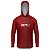 Camisa de Pesca Com Capuz BRK Select Pursuit Jeansfit Red Com UV50+ - Imagem 1