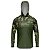 Camisa de Pesca Com Capuz BRK Verde Camuflado com UV50+ - Imagem 1
