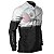 Camisa de Pesca BRK Lures Popper Branco e Preto com UV50+ - Imagem 2