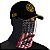 Bandana Tubeneck Brk USA Fishing Com Proteção UV50+ - Imagem 1