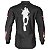 Camisa de Pesca BRK 'Dive' Preta e Vermelha com UV50+ - Imagem 2
