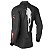 Camisa de Pesca BRK 'Dive' Preta e Vermelha com UV50+ - Imagem 4