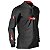 Camisa de Pesca BRK 'Dive' Preta e Vermelha com UV50+ - Imagem 3