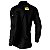Camisa de Pesca BRK 'Lure Sinking Minnow' Preta com UV50+ - Imagem 4